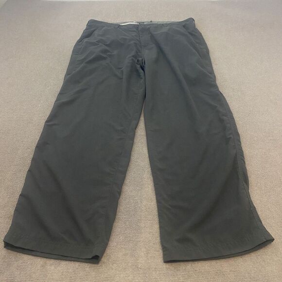 REI Co-Op Pants Men's Gray Cargo Lightweight Nylon UPF 50 Outdoor Measures 41x32 - Picture 1 of 12